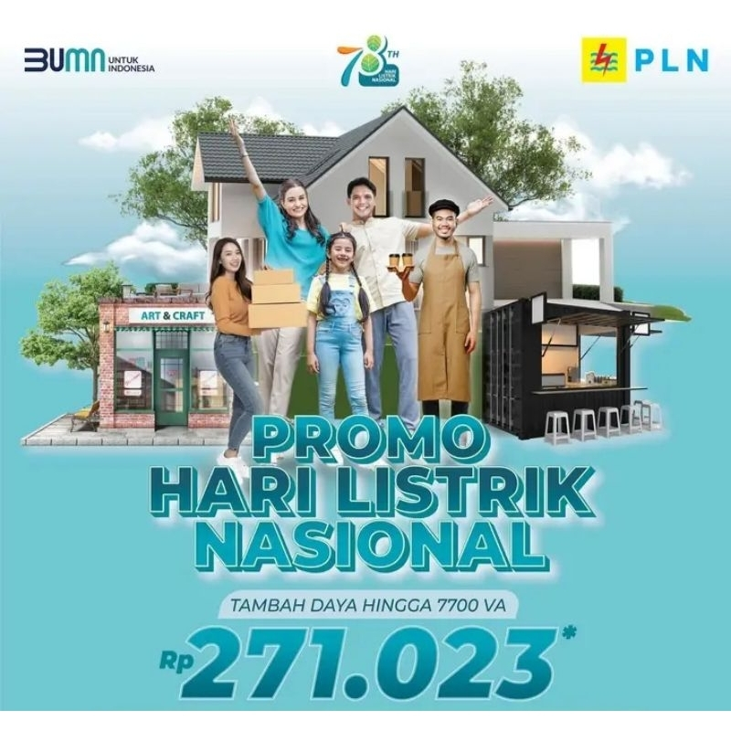 PROMO TAMBAH DAYA PLN HLN