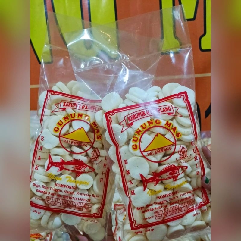 

KEMPLANG KECIL KERUPUK KECIL 500gr IKAN TENGGIRI