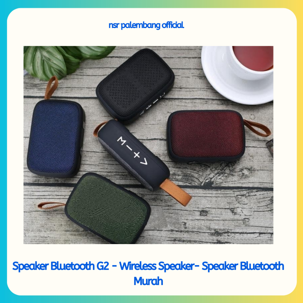 Speaker Bluetooth G2 - Wireless Speaker- Speaker Bluetooth Murah