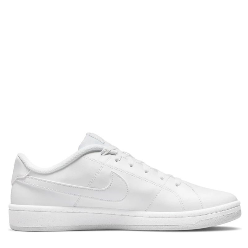 SALE NIKE COURT ROYALE 2 NEXT NATURE TRIPLE WHITE MEN'S SNEAKERS ORIGINAL