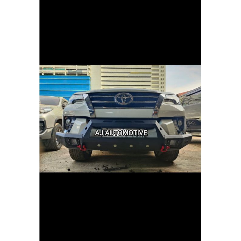 Front Bumper Guard Warrior Steels Toyota All New Fortuner 2016-2023