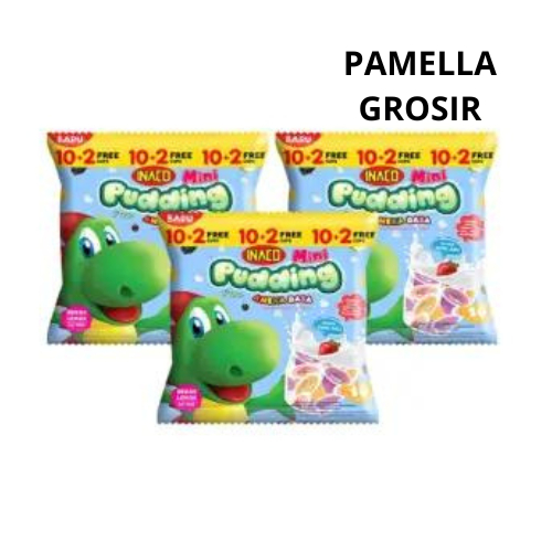 

INACO MINI PUDING ANEKA RASA - NETTO 150GR (ISI 10+2)