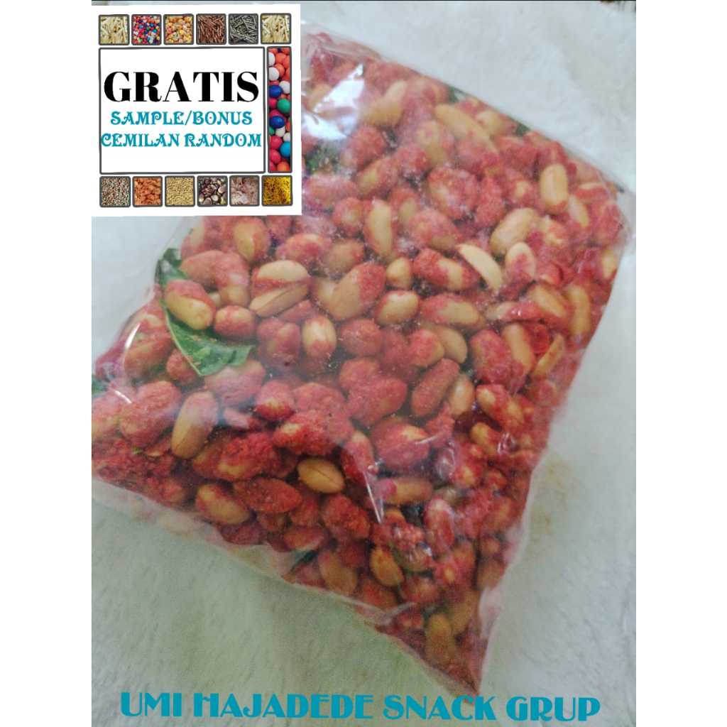 

(GRATIS BONUS) CEMILAN 1KG KACANG THAILAN PEDAS DAUN JERUK