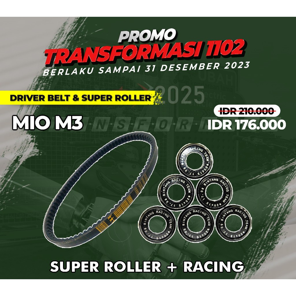 V-BELT MIO M3 BRT