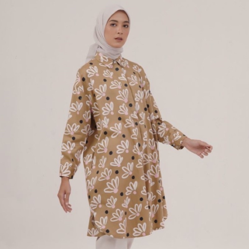 Lilou Tunik Daisy Mocca - Jenna&Kaia