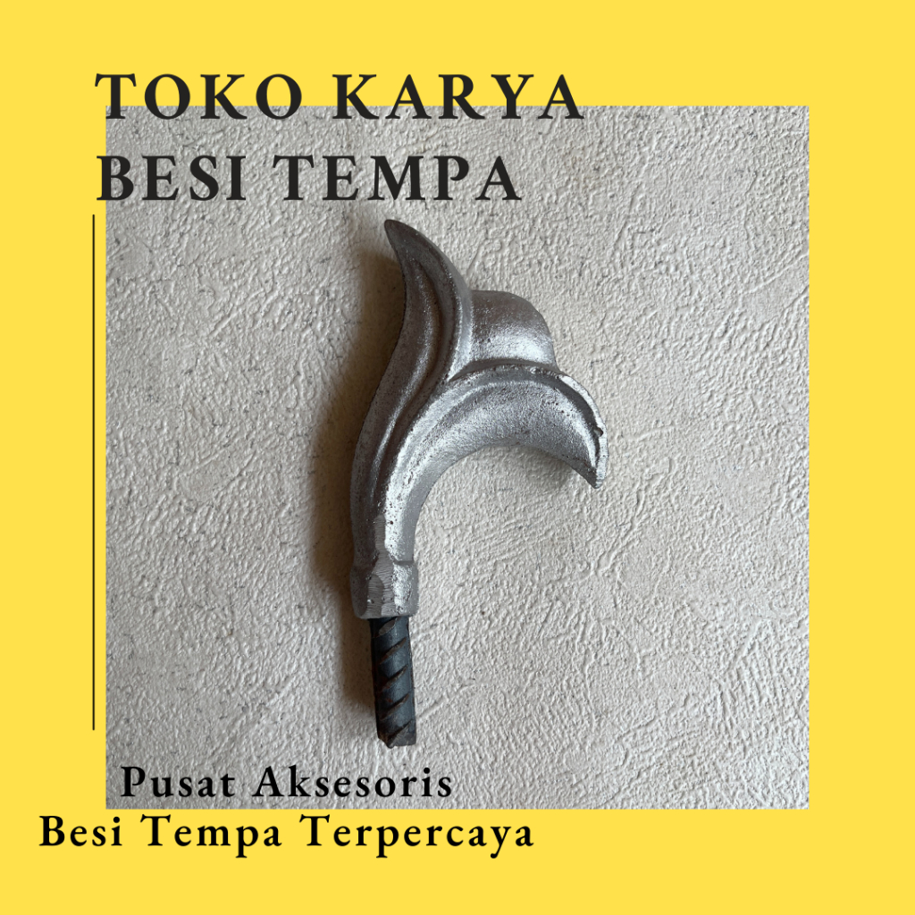 Ornamen Pagar Besi Tulip T-10 / Ornamen Pagar Besi Aluminium / Aksesoris Pagar Besi dan Tralis / Aks