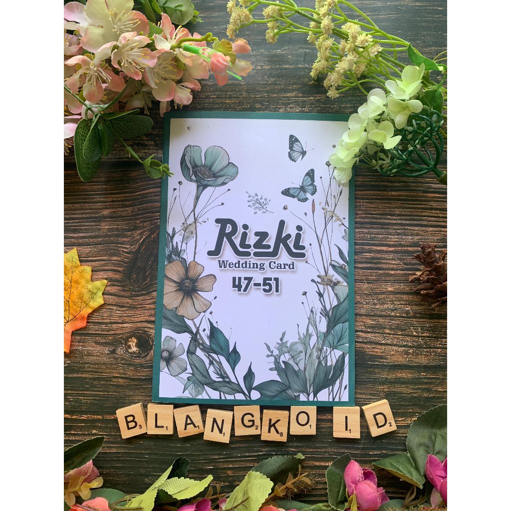 Katalog Blanko Undangan Rizki 47 - 51