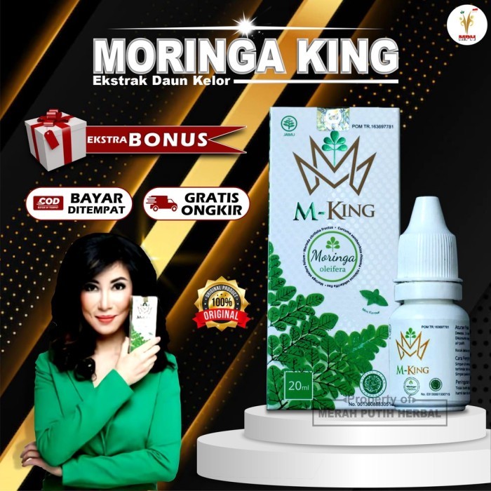 MKING JAMU TETES OBAT HERBAL M-KING ORIGINAL BPOM KEMASAN 5 ML DAN 20 ML - 20 ML