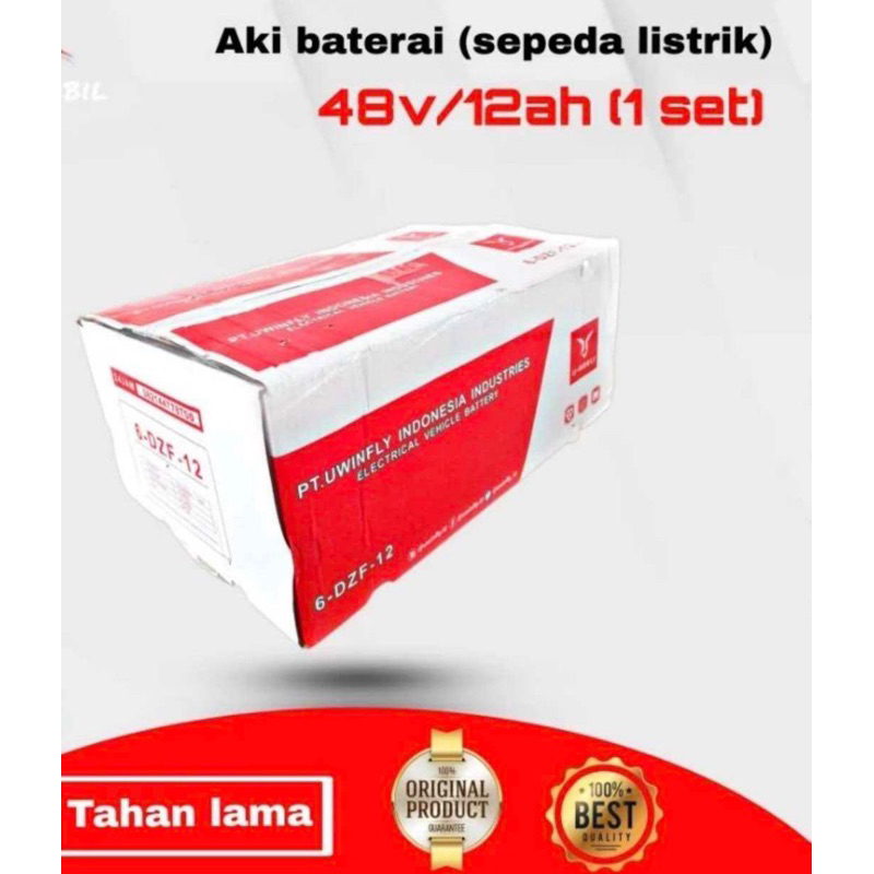 Aki Sepeda Listrik Uwinfly 12volt Baterai Sepeda Listrik 12Volt