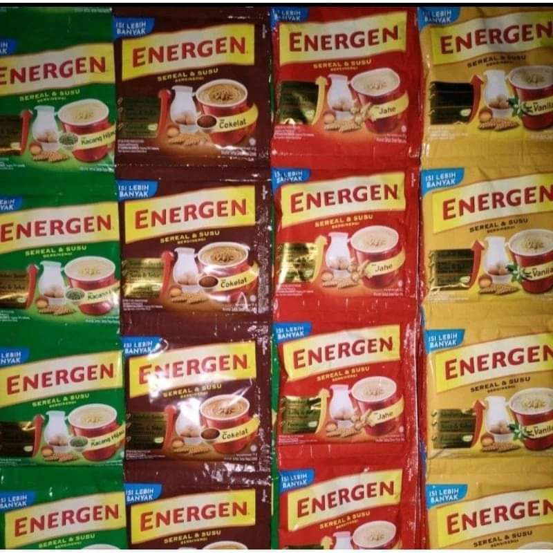 

Energen sachet 1renceng isi 10