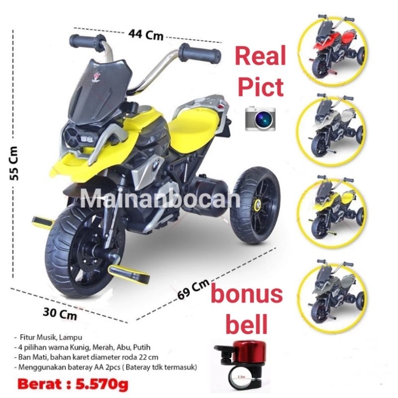 Mainan Anak Roda Tiga PMB M-888A Gowes Sepeda Roda Tiga PMB M888A