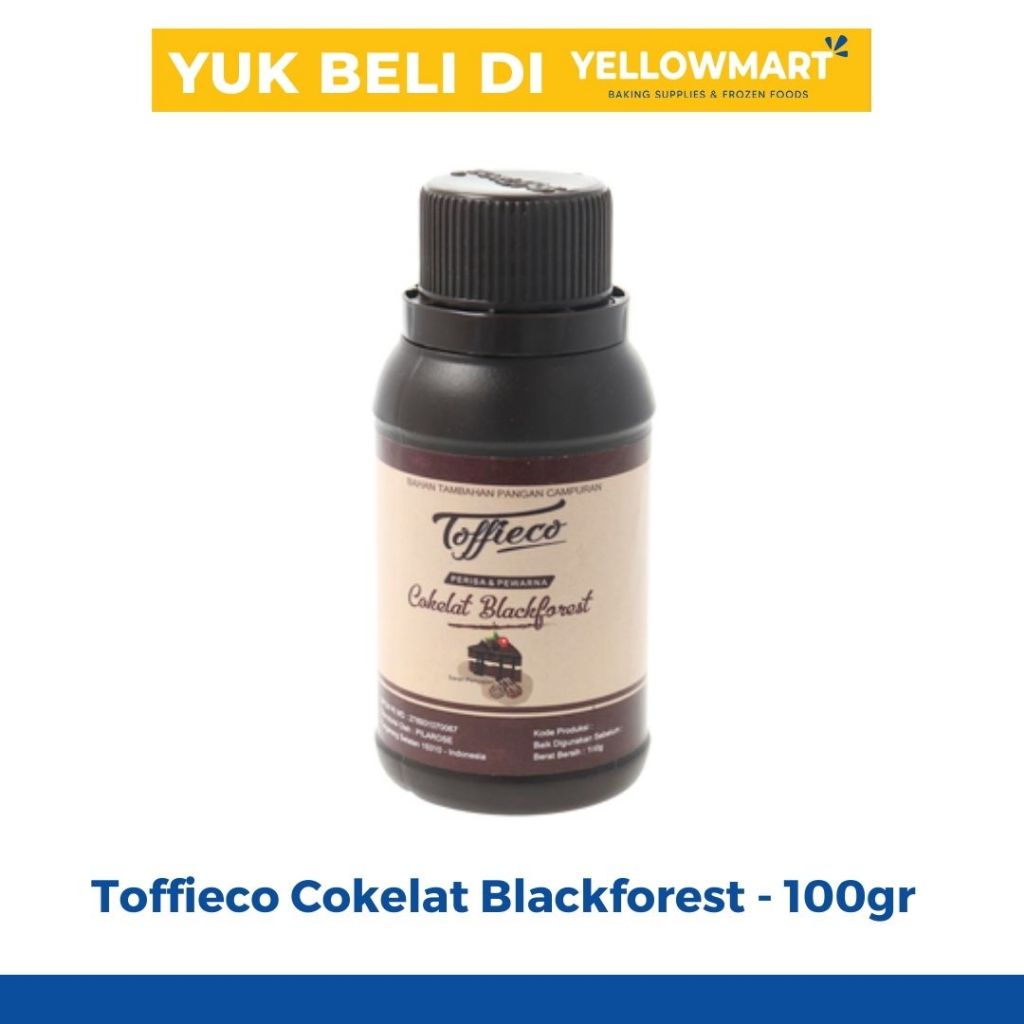 

Toffieco Cokelat Blackforest 100gr - Perisa Chocolate Blackforest