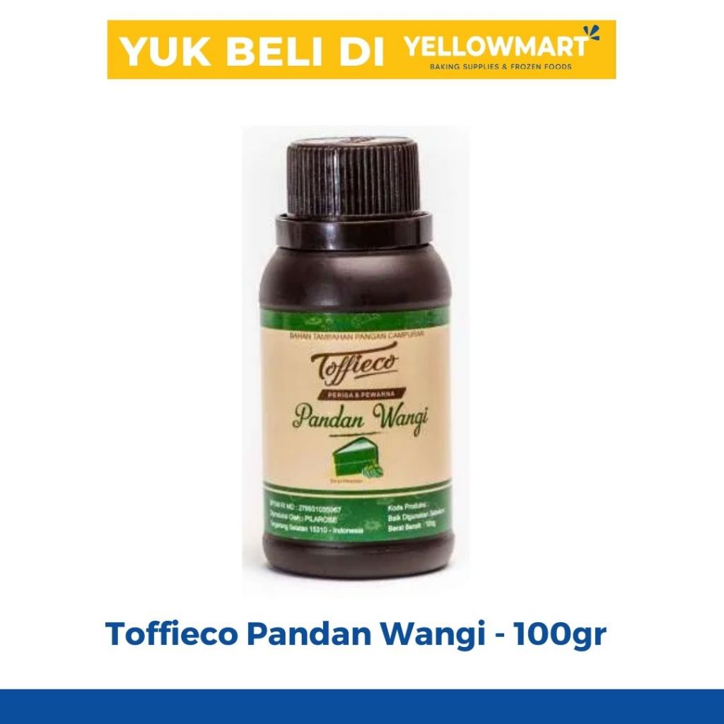 

Toffieco Pandan Wangi 100gr - Perisa Rasa Pandan