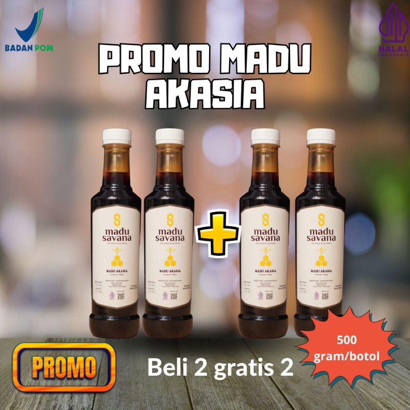 

madu savana promo beli 2 dapat 4 berat 2kg