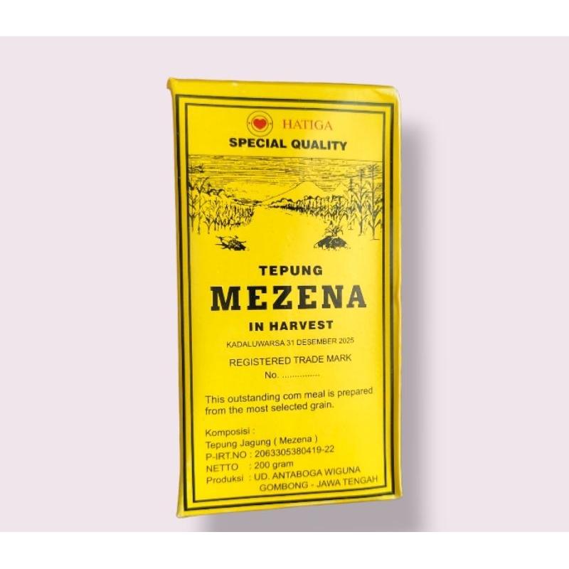 

Tepung Maizena / Tepung Mezena In Harvest 200 gram