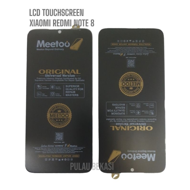 LCD TOUCHSCREEN XIAOMI REDMI NOTE 8 - LCD FULLSET XIAOMI REDMI NOTE 8 ORIGINAL OEM