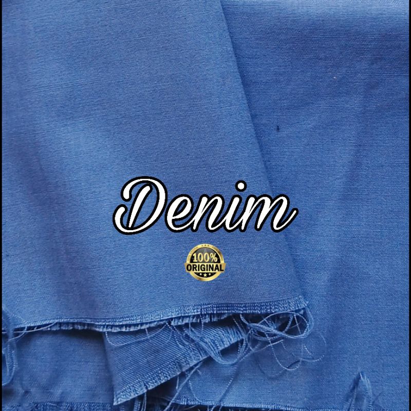 Kain Katun Toyobo Premium Denim per 0,5 meter