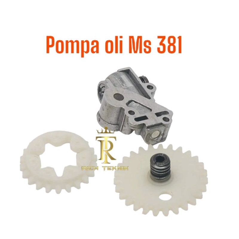 Pompa oli Stihl Ms 381 Pompa oli mesin senso Stihl Ms 381