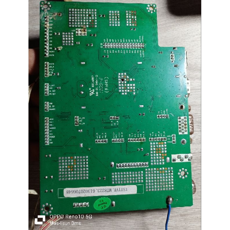 MB - MAINBOARD - MOTHERBOARD - MESIN TV POLYTRON PLM24B33 - PLM24T33 - 24B33 - 24T33