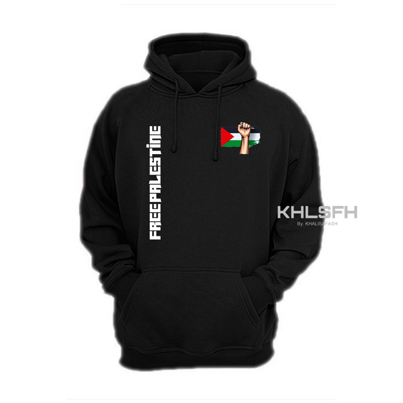 FREE PALESTINE JACKET HOODIE PRIA WANITA TERBARU