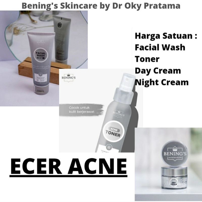 Ecer Acne Benings Skincare by dr Oky Pratama