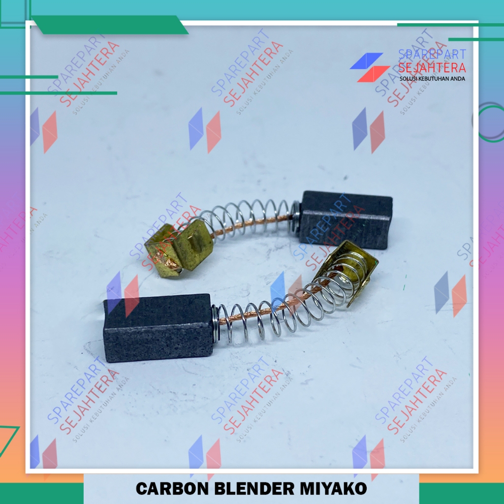 ARANG CARBON KARBON DINAMO BLENDER MIYAKO BRUSH BOSTEL PANAS PHILIPS COSMOS PANASONIC