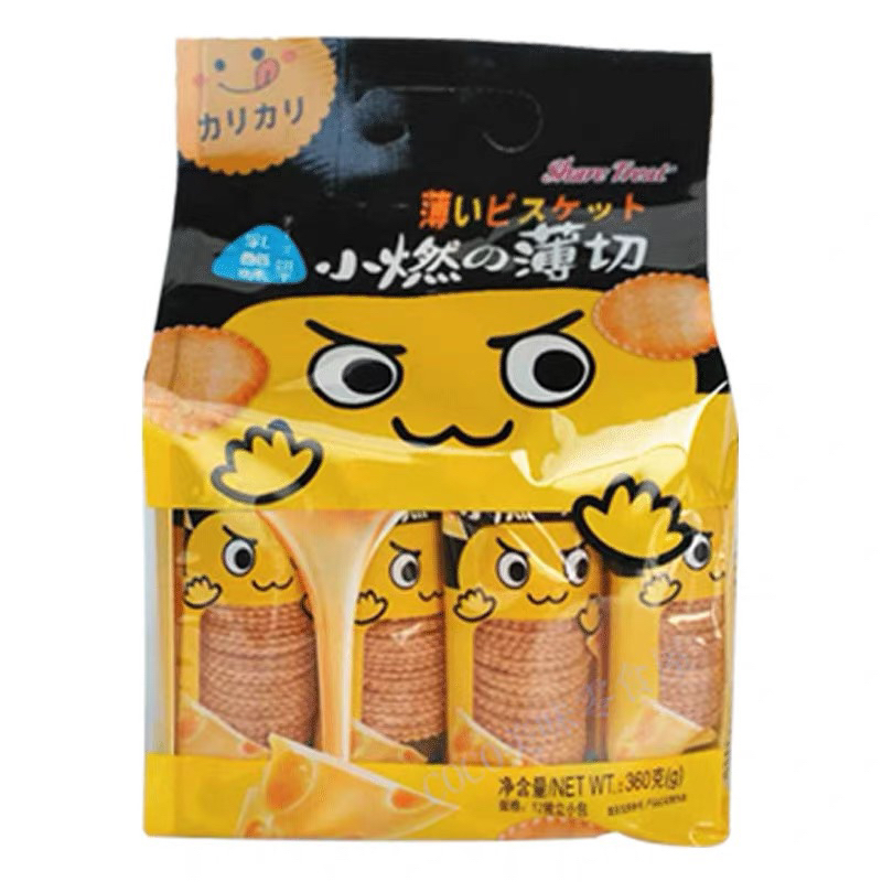 

QH Bairong Share Treat Biscuit 360g Bairong Ok Thin Biscuit 360g Bairong Mata Ikan