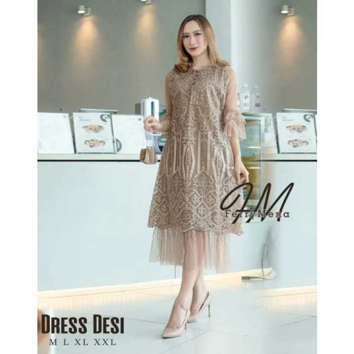 COD MIDI DRESS BURKAT TYLLE WANITA DEWASA REMAJA TERLARIS UNTUK TAHUN BARU NATALAN IBADAH GEREJA PES