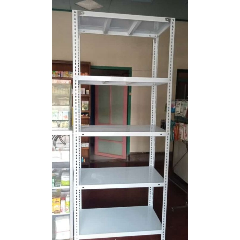 rak besi siku 5 susun 30x40x200