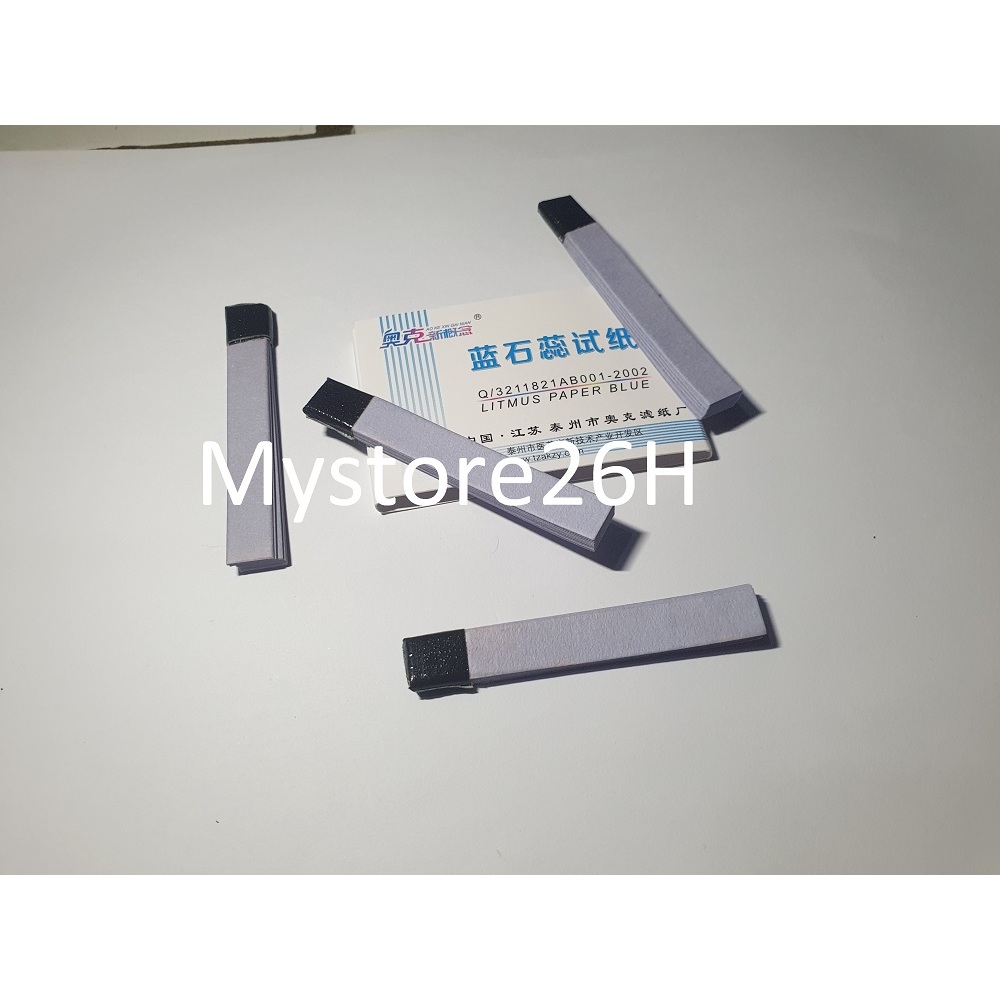 Kertas Lakmus Biru isi 20 strip Indikator Asam Basa
