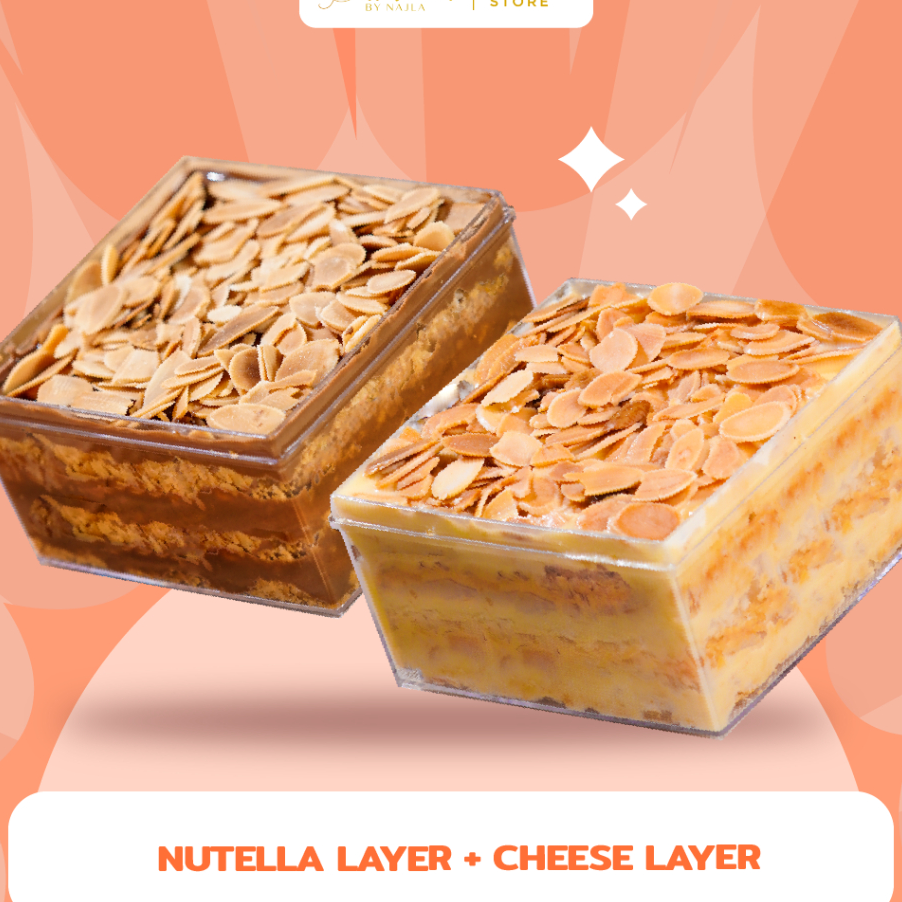 

XGRC9664 DiSkon !! Bittersweet by Najla - Nutella Layer & Cheese Layer