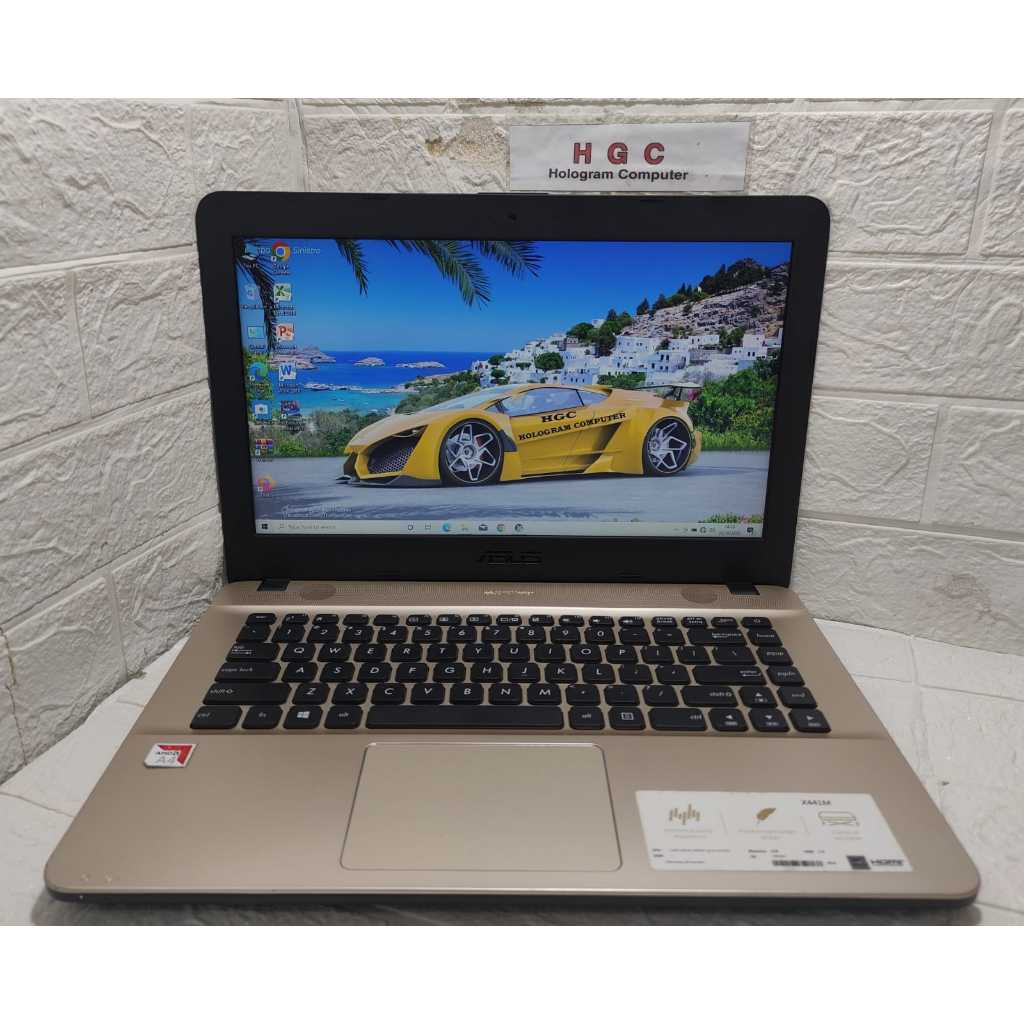 Laptop Asus Vivobook X441B X441M Ram 4GB DDR4 SSD 128GB Mulus Siap Pakai