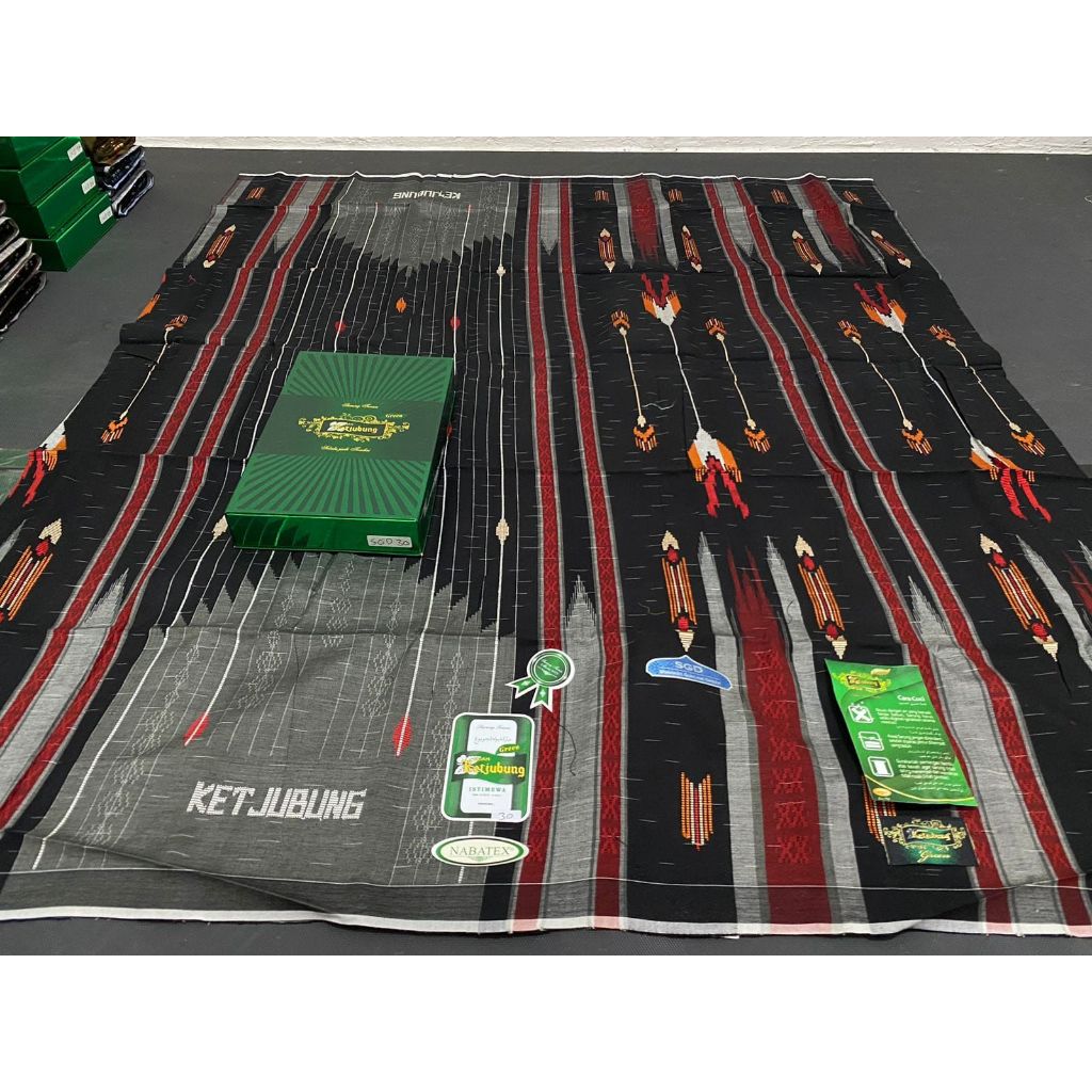 Sarung Ketjubung Premium SGD Green Pria