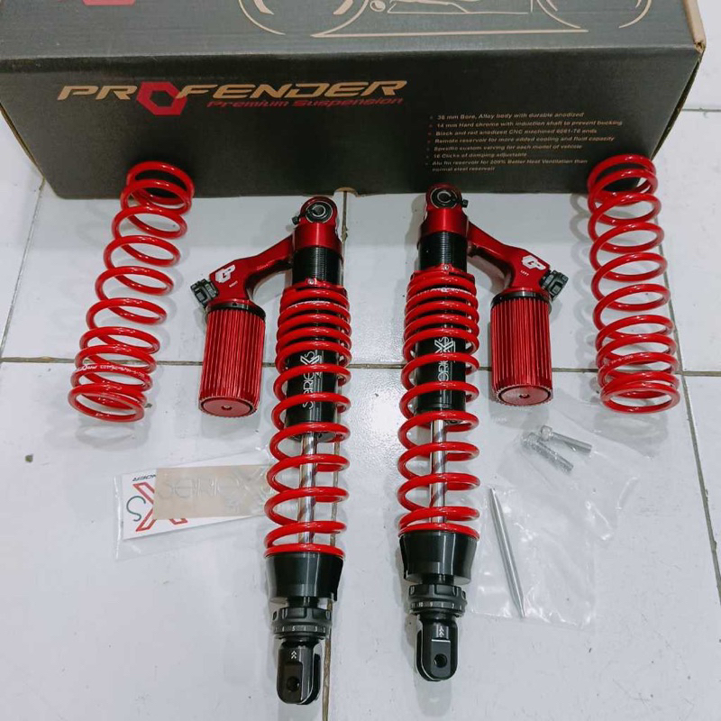 SHOCK BRACKER PROFENDER HONDA ADV 150 ADV 160 SHOCK TABUNG BELAKANG ADV 150/ADV 160 TABUNG SHOCK PRO
