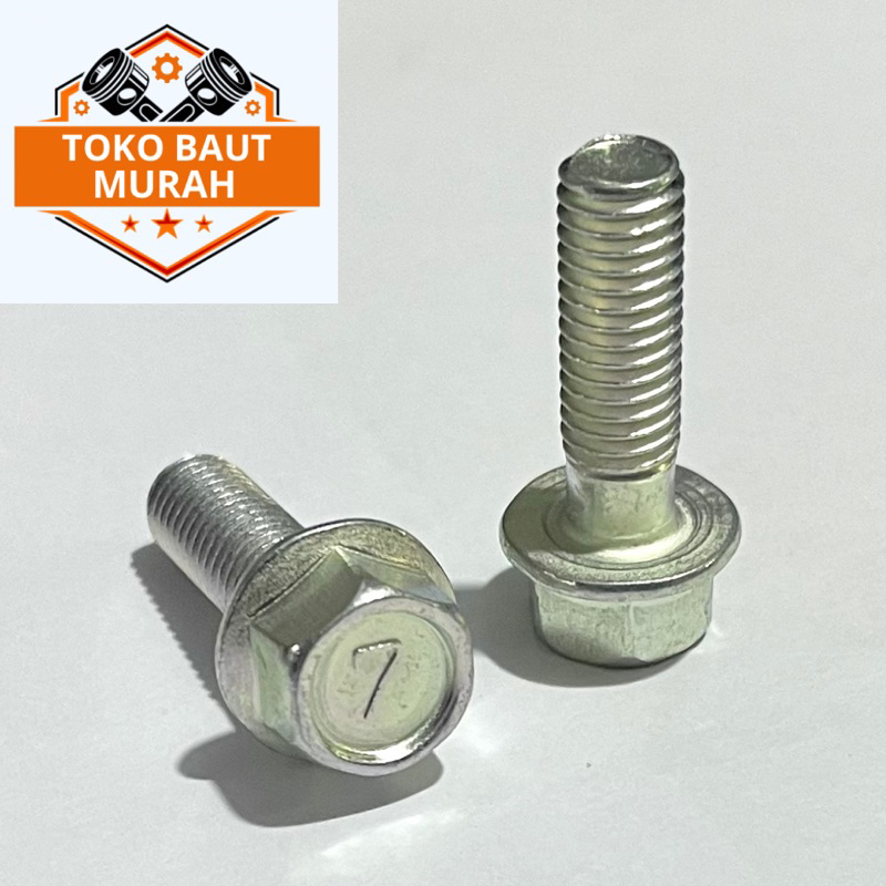 flange bolt 8x25/ baut flange 8x25/ baut topi 8x25