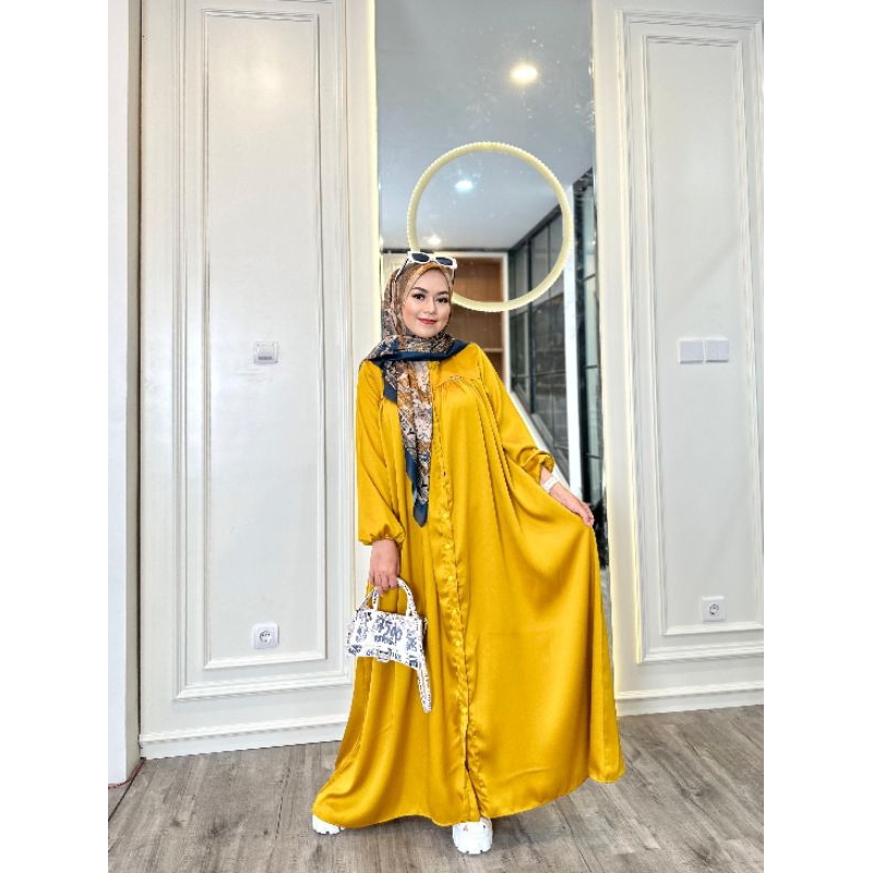 Journey Lisa dress gamis JP Vegas terbaru satin