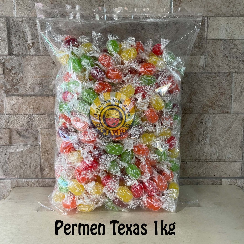 

Permen Texas Liliput Kemasan 1kg - Permen Jadul Texas Aneka Rasa