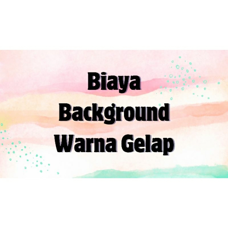 

Biaya Penambahan Nama Bridesmaid/Groomsman/Mika/Background