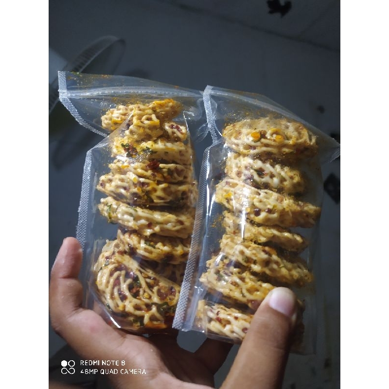 

kerupuk seblak rafael pedas dj