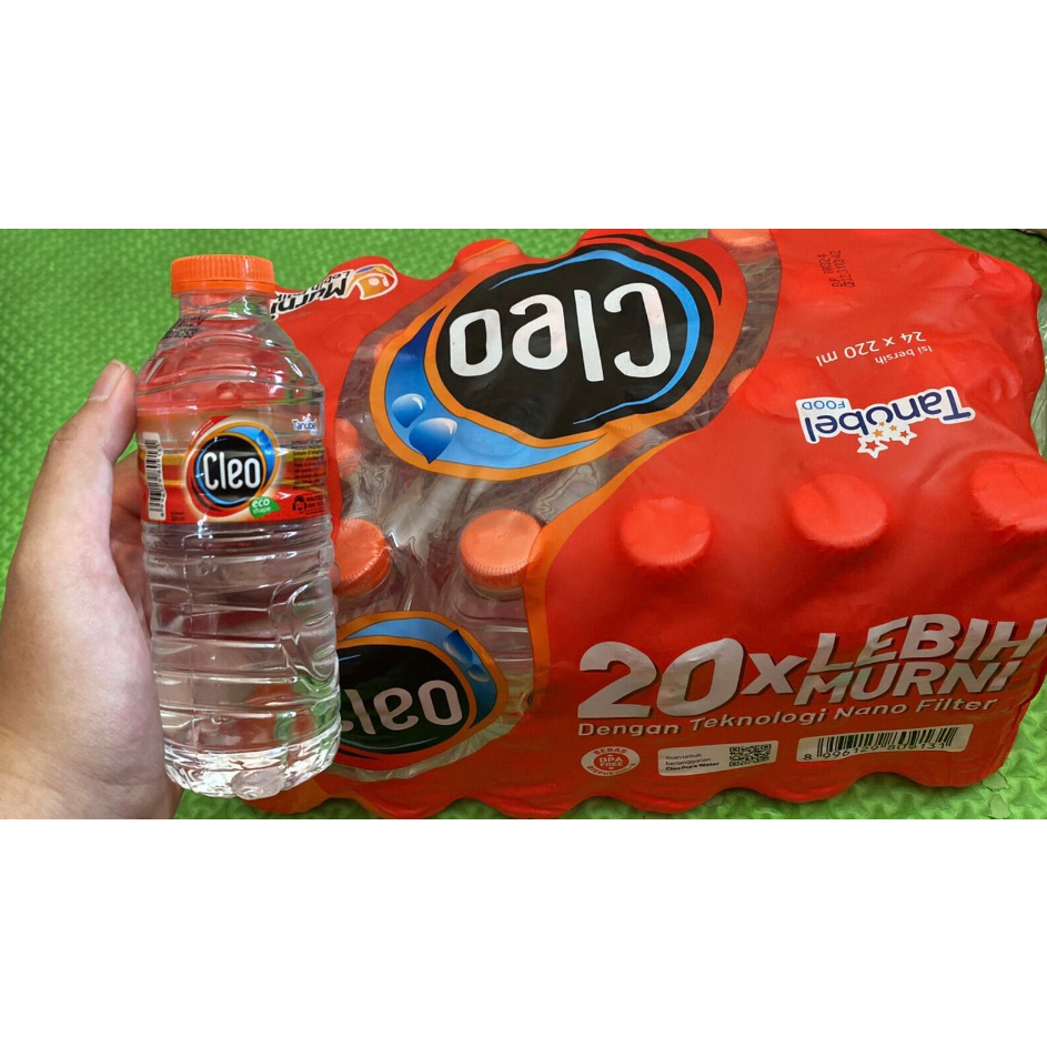 

GLFH9848 【FSASH SALE】 air mineral botol 220ml CLEO isi 24pcs - Cleo 220ml