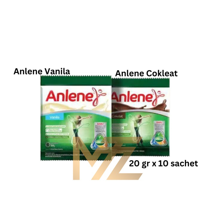 

QQHZ9058 Ready Stok ☘️MUMTAAZZTORE☘️ ANCHOR Anlene Susu Bubuk Dewasa 10 Sachet