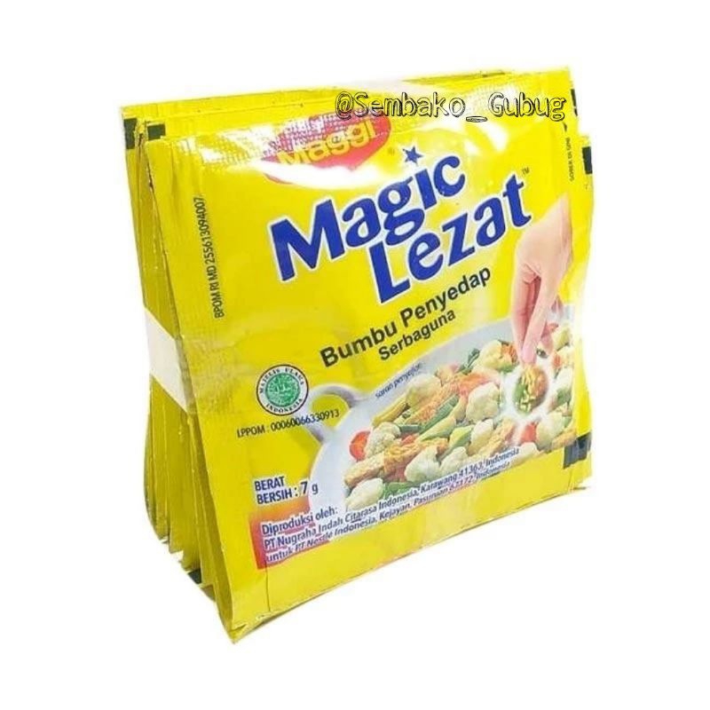 

MAGIC LEZAT MAGGI/ISI 12 SACHET