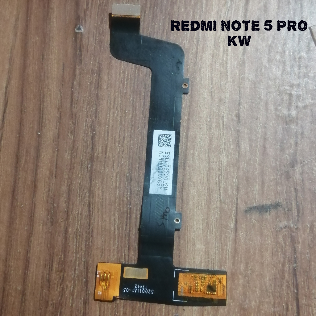 Xiaomi Redmi Note 5 Pro Fleksibel flexible konektor lcd copotan