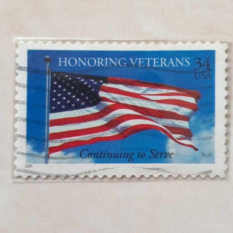 

Perangko USA Honoring Veterans Tahun 2001