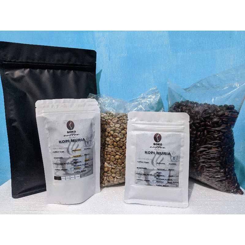 

kopi robusta Muria "greenbean