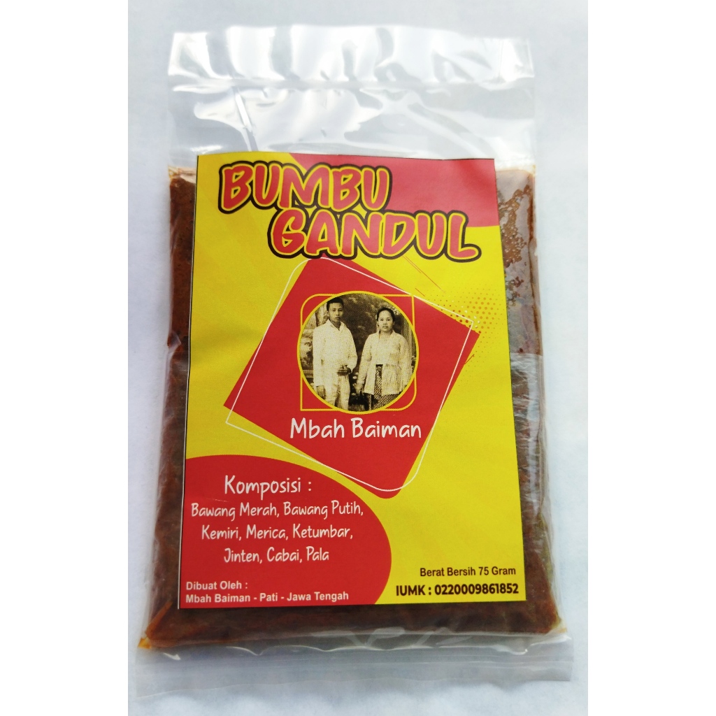 

Bumbu Gandul Khas Pati Asli