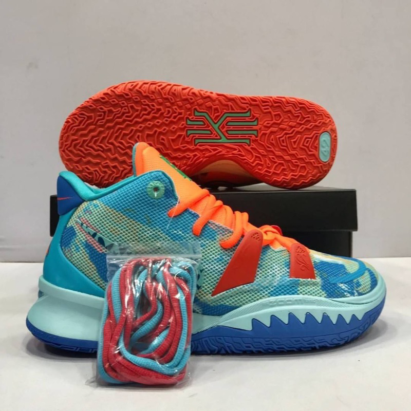 Sepatu Basket Nike Kyrie 7 High Mother Nature Fire and Ice