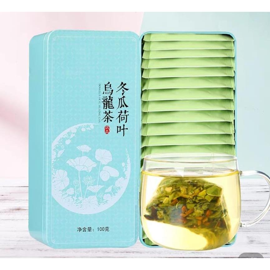 

冬瓜荷叶乌龙茶 Teh oolong Kundur Daun teratai