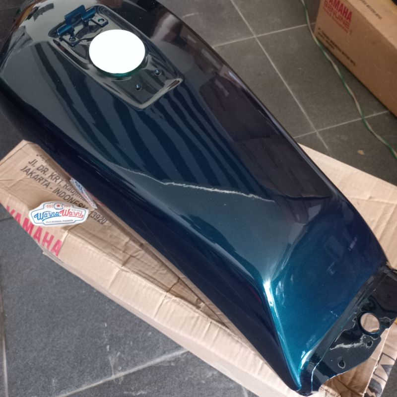 Tangki tanki bensin RX King RXking RXK hijau tua VDBM3 | 29N-F4110-00-P1