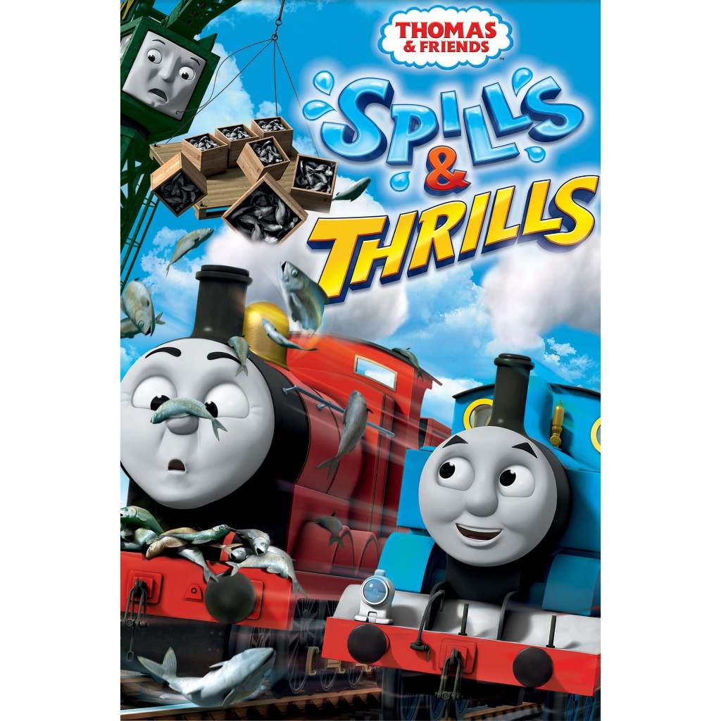 dvd kaset Thomas & Friends: Spills & Thrills (2014)